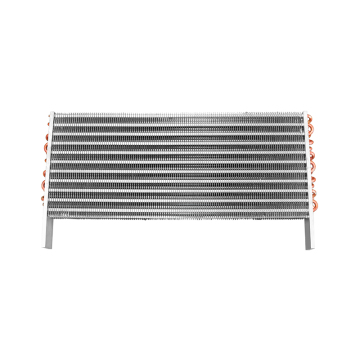 Copper tube aluminum fin condenser evaporator for hot pot cabinet