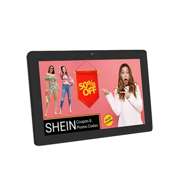 10 Inch Quad Core Inwall Android 11 Tablet with PoE and Flush Mount Bracket