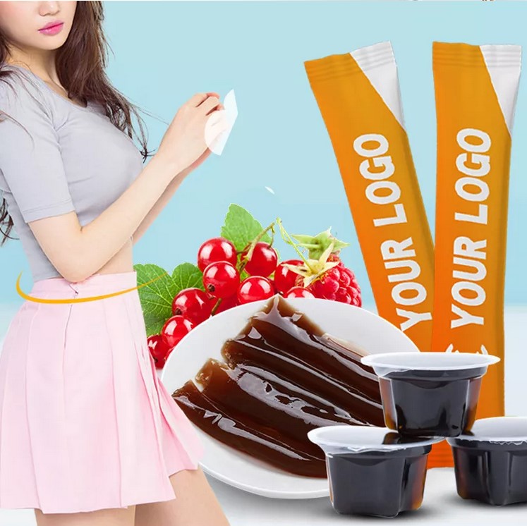 OEM/ODM Vegan Weight Loss Peach Flavor Garcinia Cambogia Slimming Korean Collagen Jelly Fruit Sticks