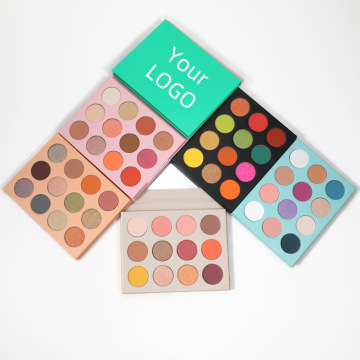 Labor 12 Color Label Peribadi Alat Makeup Shadow