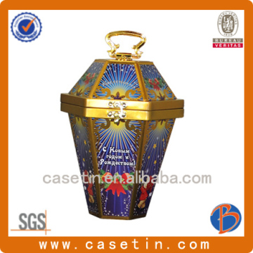 beautiful custom rectangular custom tin box with lock