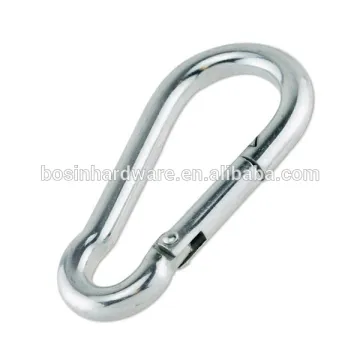 Fashion High Quality Metal Zinc Plated Spring Snap Hook