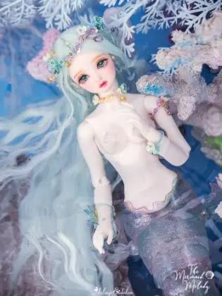 BJD Marina 32cm Mermaid Girl Ball Jointed Doll