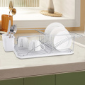 kitchen chrome plated metal dish drying rack Dish Drainer Rack to kitchen