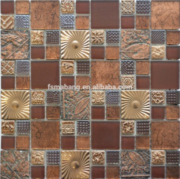MBD5002 China Manufacturer High Quality Retro Glass Mosaic tile