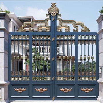 Aluminum Courtyard Entry Gates Design