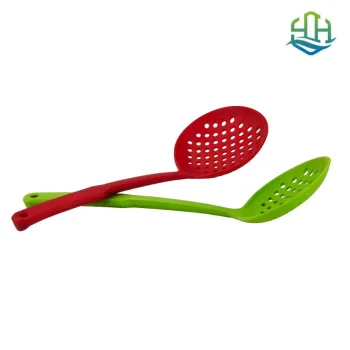 Plastic Slotted Spoon for Tableware