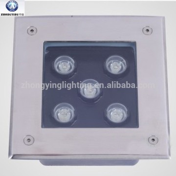 2017 (zhongying)IP67 waterproof outdoor square led underground light 5W