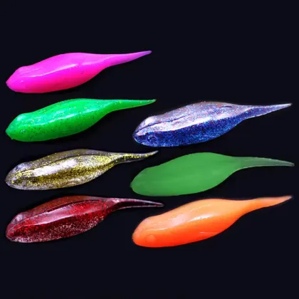 Lure Soft Bait Tadpole 10.5cm Bionic Floating Bait - Black Potato Pupa Type