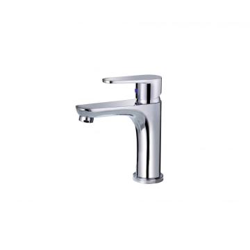 Bathroom Brass Single Handle Hot&Cold Basin Faucet