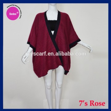 2016 new design ladies fashion wholesale pashmina ponchos