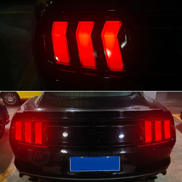 HCMOTIONZ LED RGB TALLUSTS START UP ANIMAÇÃO PARA FORD MUSTANG 2015-2022