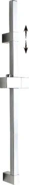 Stainless Steel Shower sliding bar mount set