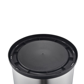 30L Stainless Steel Round Soft-Opening Touch Trash Can