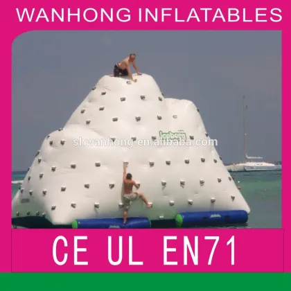 2014 best selling inflatable water iceberg,inflatable floating iceberg