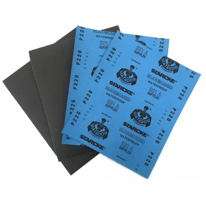 MATADOR Quality 9x11 Silicon Carbide Wet/Dry Latex Waterproof Abrasive Sandpaper Sheet