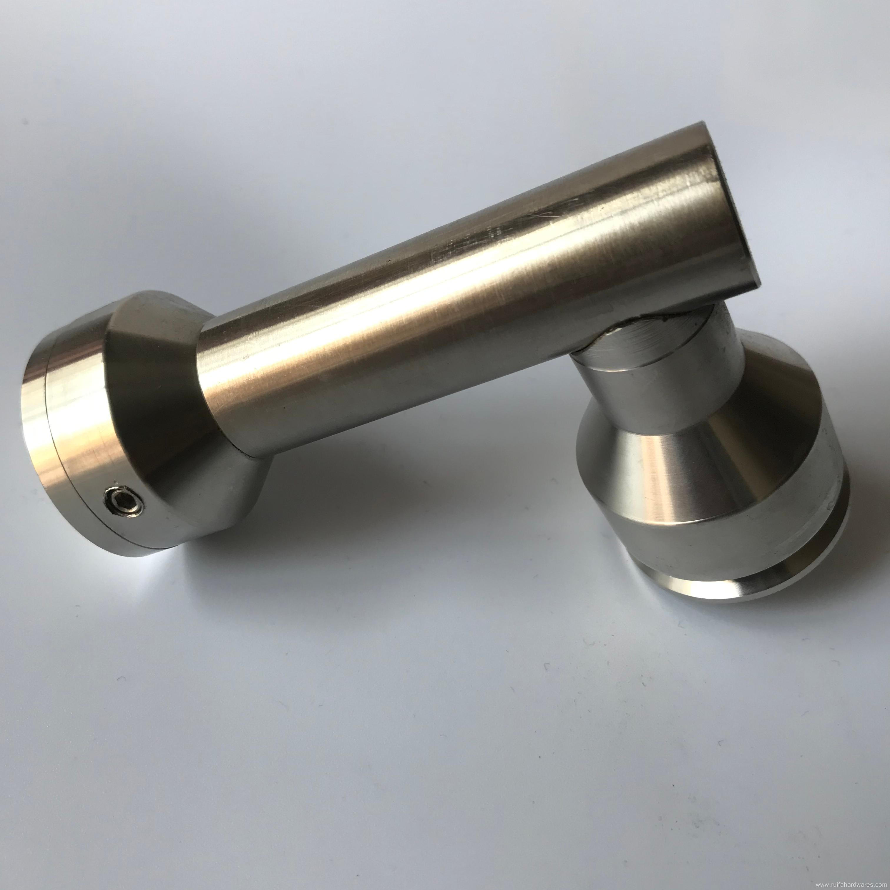 Point Fixing Glass to Wall Corner Connector