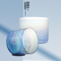 Q'Re Blue Crystal Singing Bowl Set