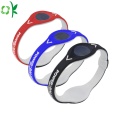 Popular 2layer Silicone Power Pulseira para Esporte