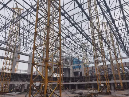 Leshan Olympic Center Steel Structure Project