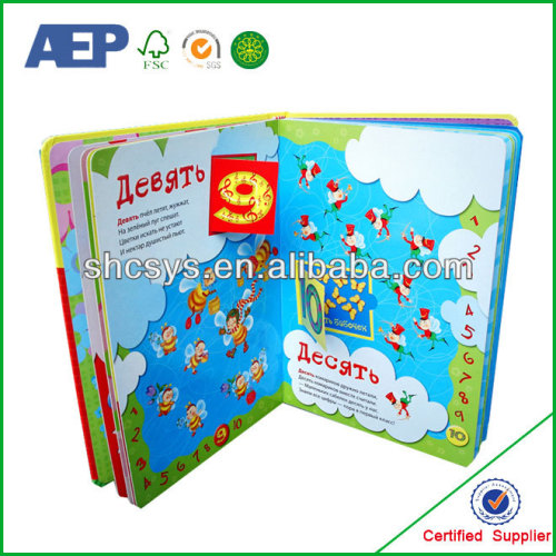 High Quality Puzzle Story Books For Children Printing, High Quality