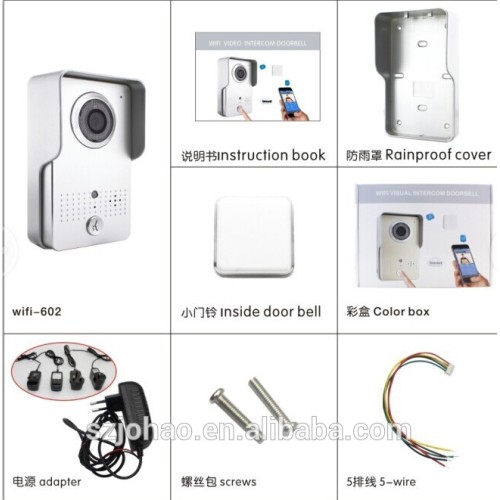 กล้อง WIFI IP Doorbell