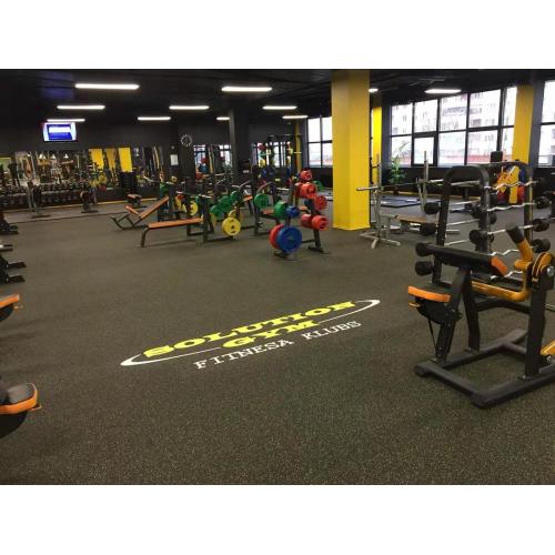 Good cushioning performance gym rubber mat flooring mat