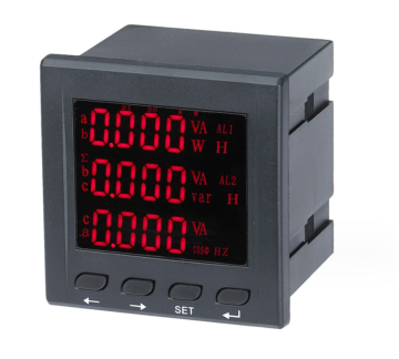 Digital voltmeter for industrial applications