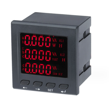 Intelligent Digital Display Drei-Phasen-Voltmeter