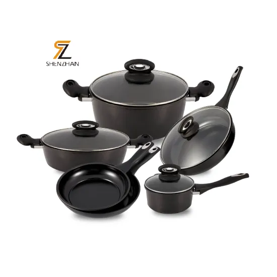Factory Direct Commercial Pots and Pans Set: High-Quality Carbon Steel Cookware for Your Kitchen