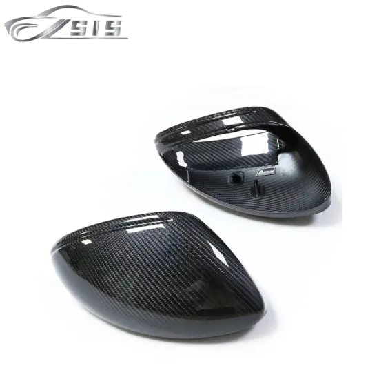 DRY Carbon Fiber Mirror Caps Fit for 718 Cabriolet Cayman 982 (2016-2021)