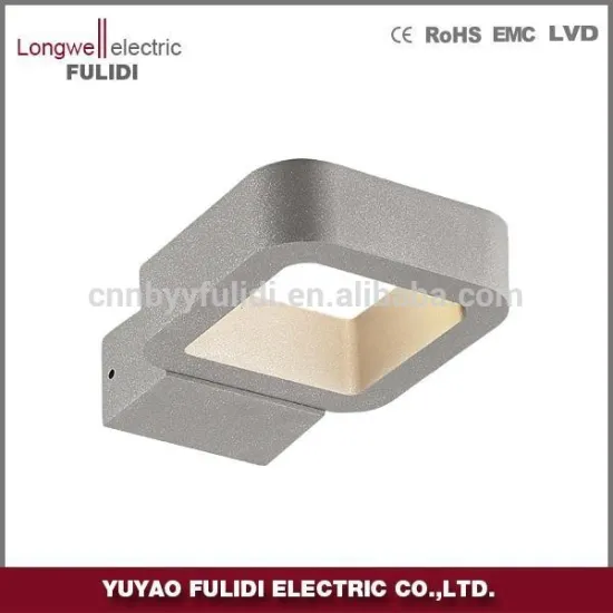 modern aluminium square led wall flood lamp 3W made in ningbo