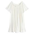 Women Cotton Nightgowns Vintage Gown Princess Nightdress