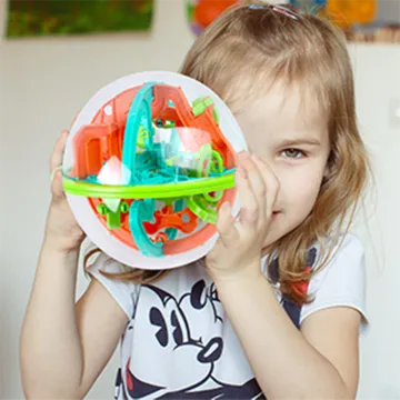 2023 Innovative Educational Toys: Obstacle Training 3D Maze Puzzle and Magic Intelligence Ball: Brain Teasers for Cognitive Development