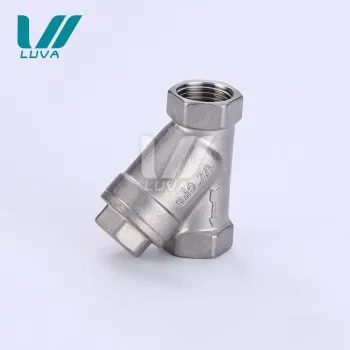 800WOG CF8M CF8 stainless steel female threaded y