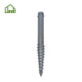 Ground screw piles untuk pondasi