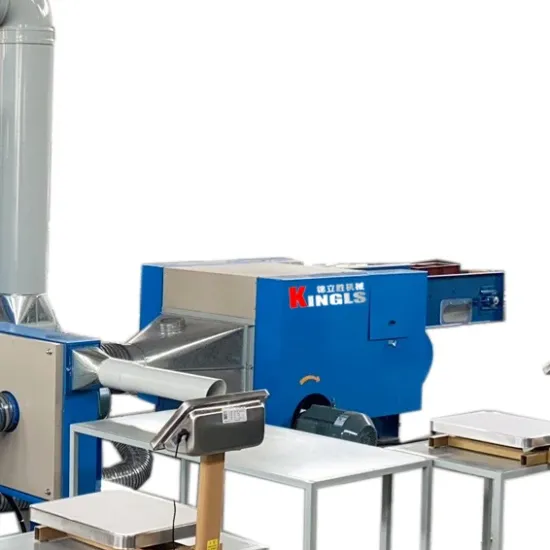 Non Woven Polyester Fine Fiber Textile Opening Machine for Comforters