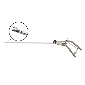 Porte-aiguille de poignée de pistolet de repositionnement réutilisable laparoscopique