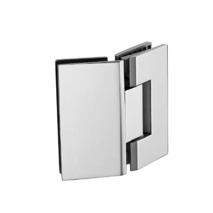Glass door hinge