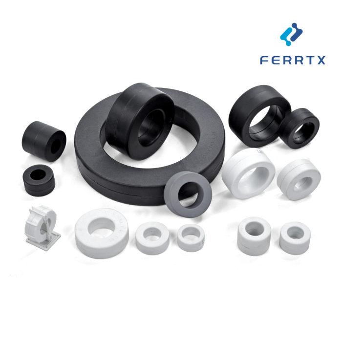 Núcleos Nanocristalinos Núcleo de Choke de Modo Comum