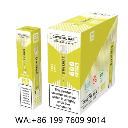 How much nic is in Crystal 600puffs vape