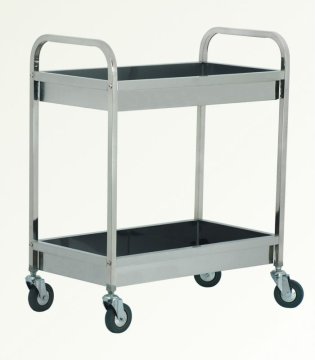 Stainless Steel trolley Dining Car/Dinnerware