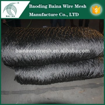 Accordion and flexible stainless steel fence wire mesh