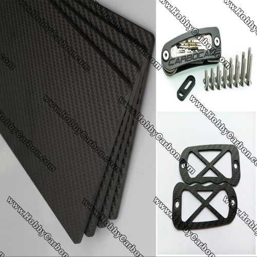 Découpe de feuille de fibre de carbone mat sergé CNC 3k