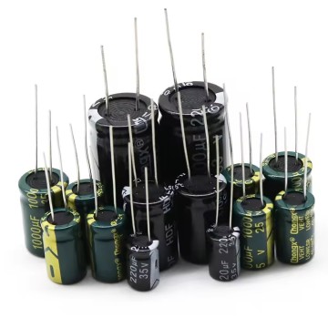DIP Aluminum Electrolytic Capacitors - 10V to 100UF in Stock