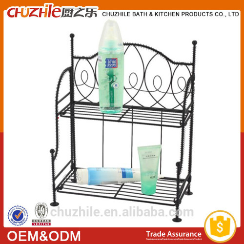 2015 New Fashion Whole World Chorme Plating Shower Shelf