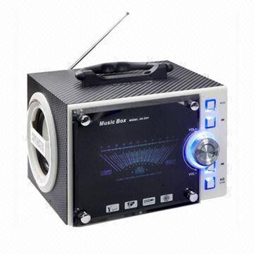 Outdoor Speaker with Colorful LED Light