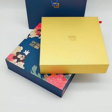 Custom Moon Cake Boxes With Bag together