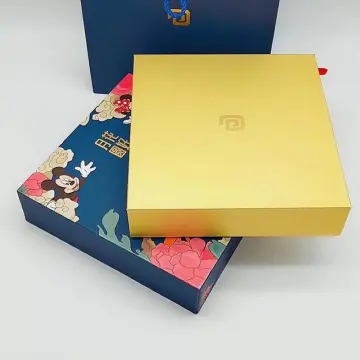 Custom Moon Cake Boxes With Bag together