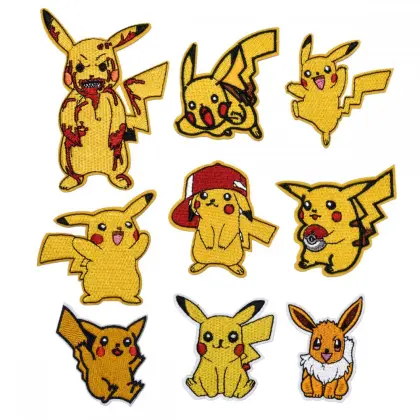 Children's cartoon embroidered cloth stickers